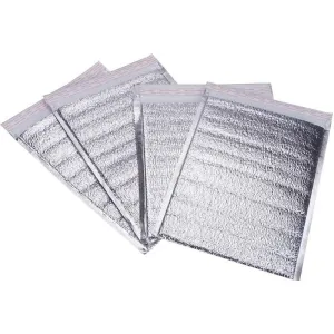 1000 Pieces Sealed Aluminum Foil Insulation Bag 40 * 50   4cm Pearl Cotton Aluminum Foil Bag Express Transport Bag