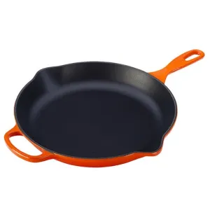 11.75" Signature Cast Iron Skillet Flame