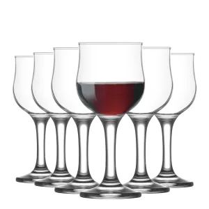 200ml Nevakar Wine Glasses - Pack of Six - By LAV