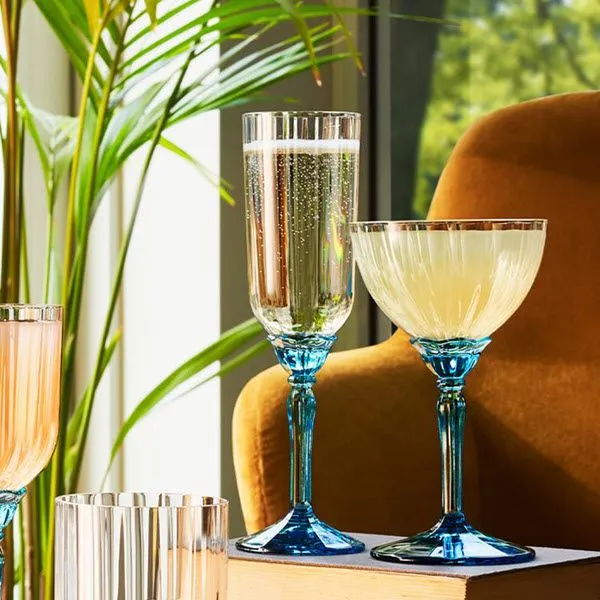 210ml Florian Champagne Flutes - Pack of Six  - By Bormioli Rocco