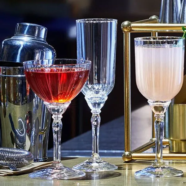210ml Florian Champagne Flutes - Pack of Six  - By Bormioli Rocco