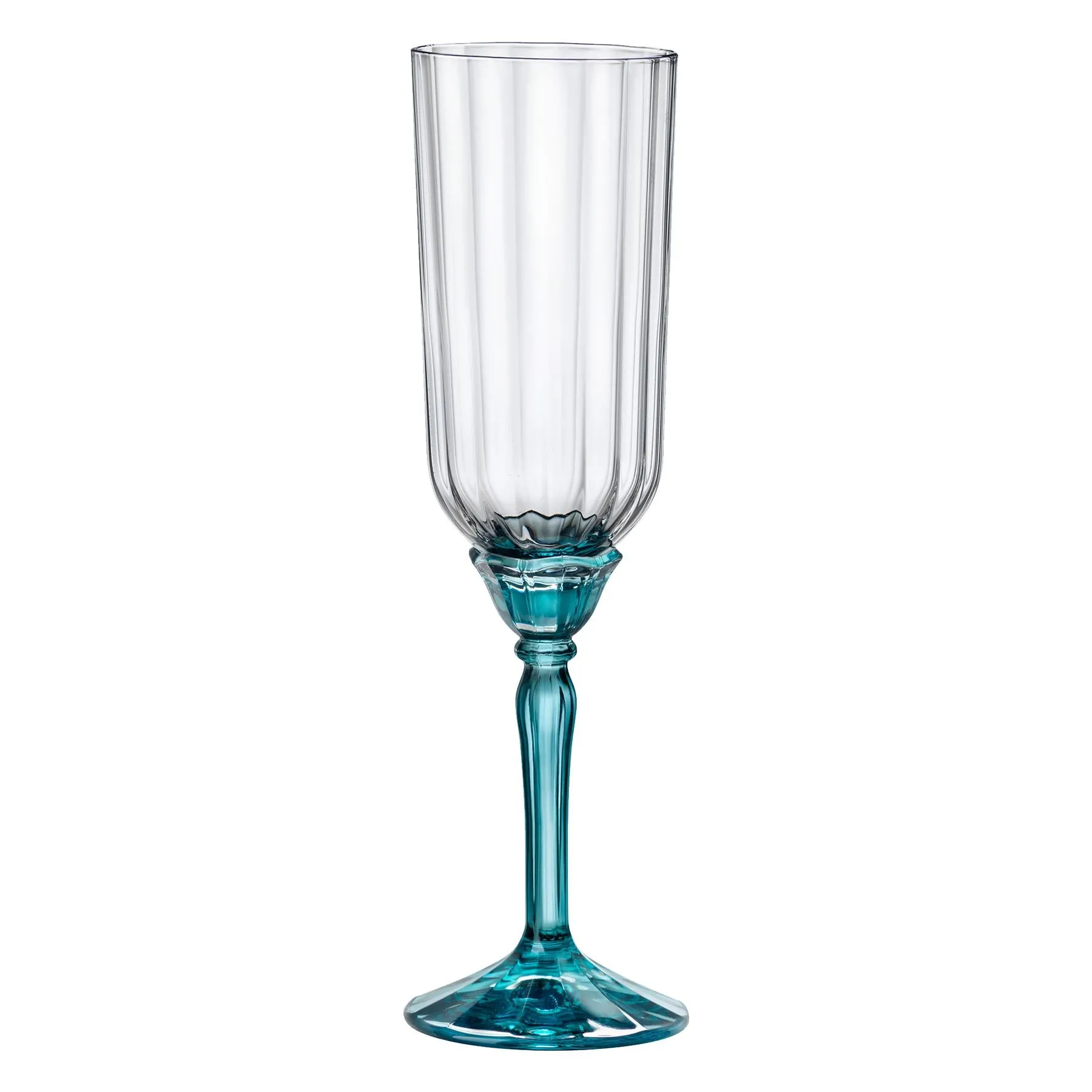 210ml Florian Champagne Flutes - Pack of Six  - By Bormioli Rocco