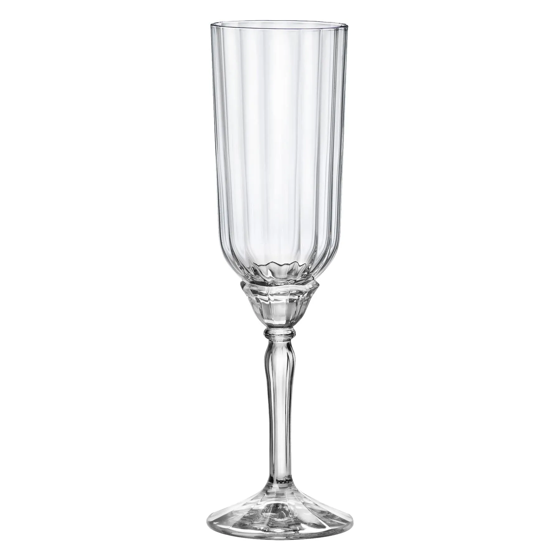 210ml Florian Champagne Flutes - Pack of Six  - By Bormioli Rocco