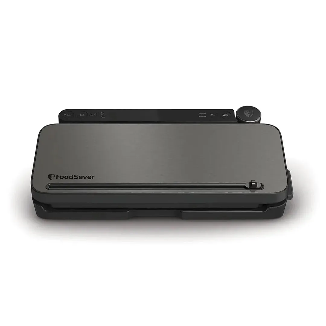 2110742 Multi-Use Food Preservation System with Built-in Handheld Sealer - Black