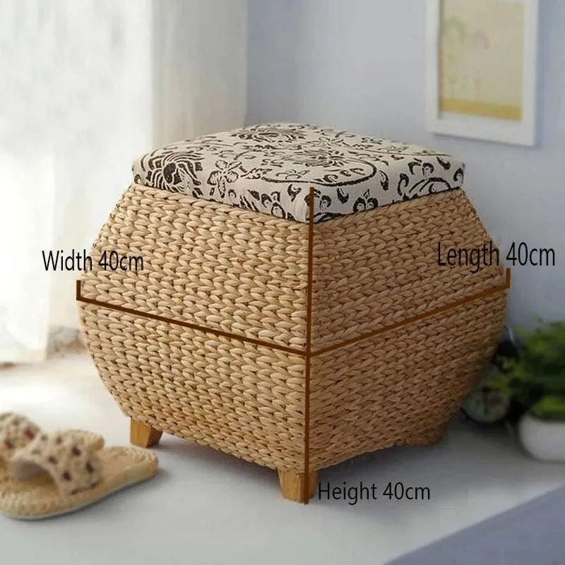 3-in-1 Wooden Hallway Storage Bench with Shoe Box