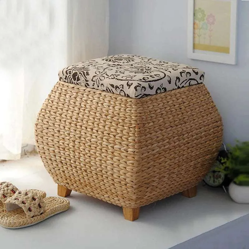 3-in-1 Wooden Hallway Storage Bench with Shoe Box