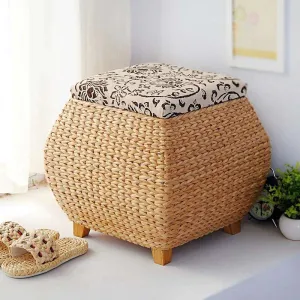 3-in-1 Wooden Hallway Storage Bench with Shoe Box
