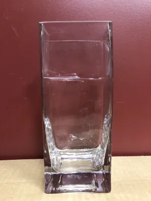 3.25"x3.25"x8" Cube Vase Square Vase