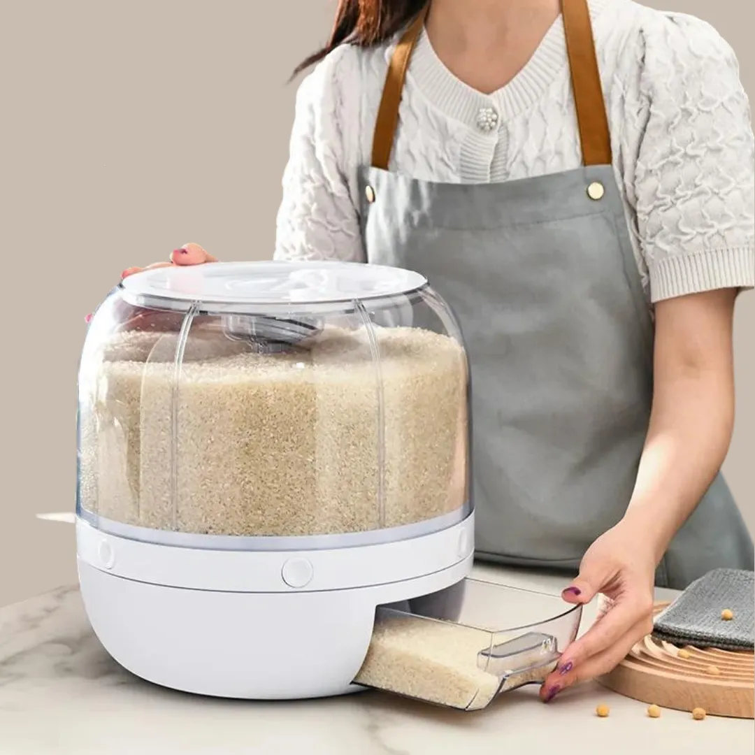 360° Rotating Rice & Cereal Dispenser