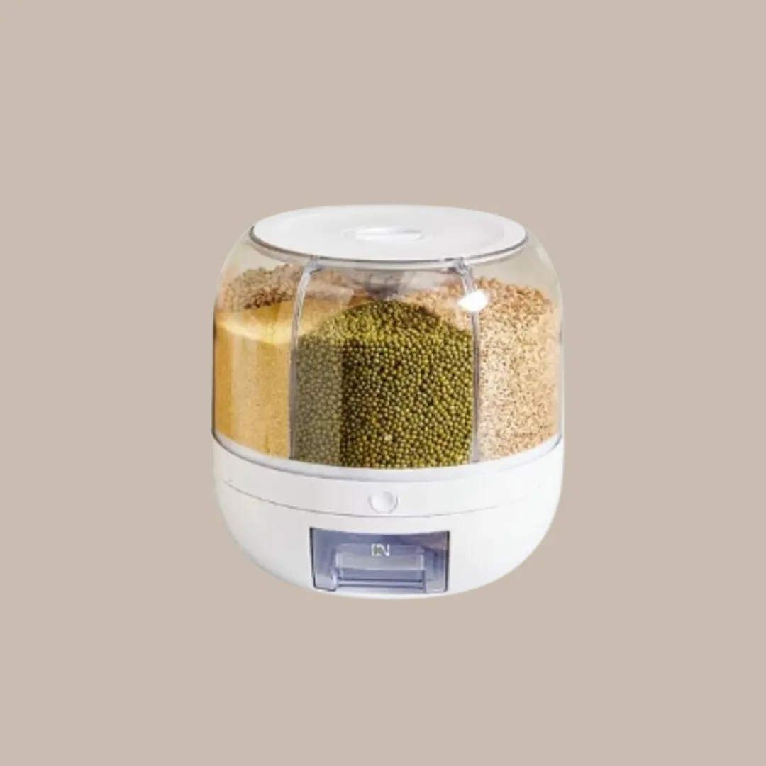 360° Rotating Rice & Cereal Dispenser