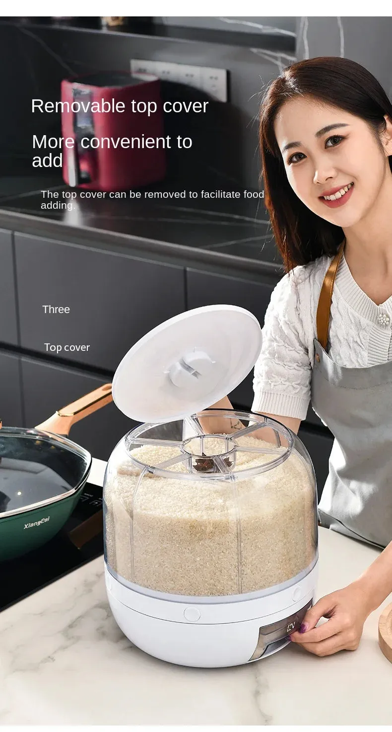 360° Rotating Rice & Cereal Dispenser