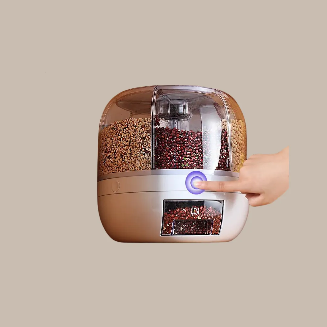 360° Rotating Rice & Cereal Dispenser