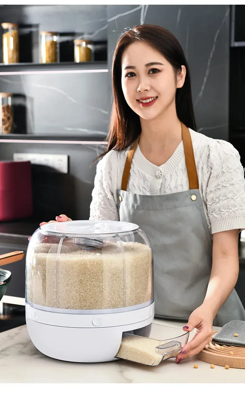 360° Rotating Rice & Cereal Dispenser