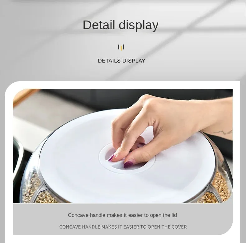 360° Rotating Rice & Cereal Dispenser