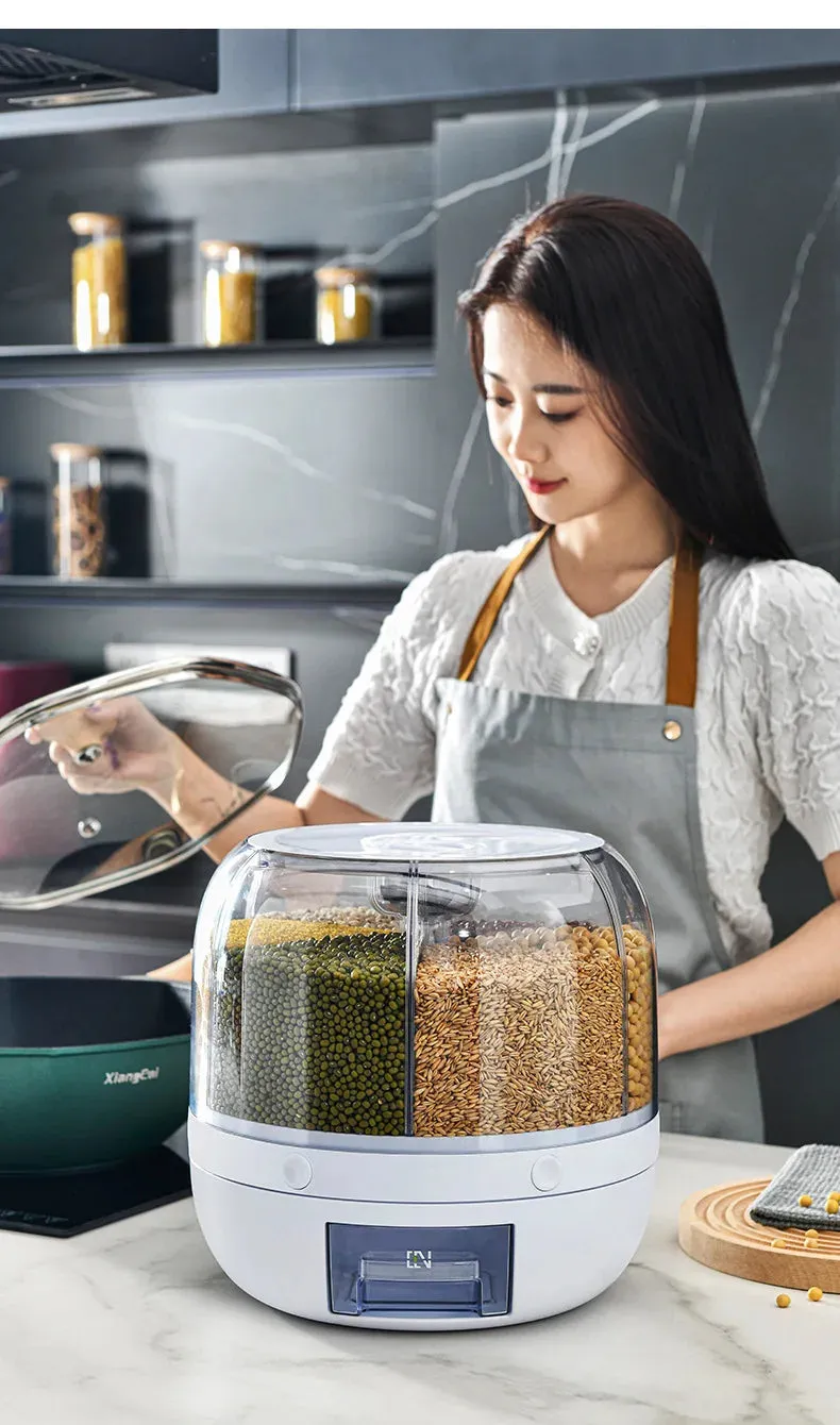 360° Rotating Rice & Cereal Dispenser