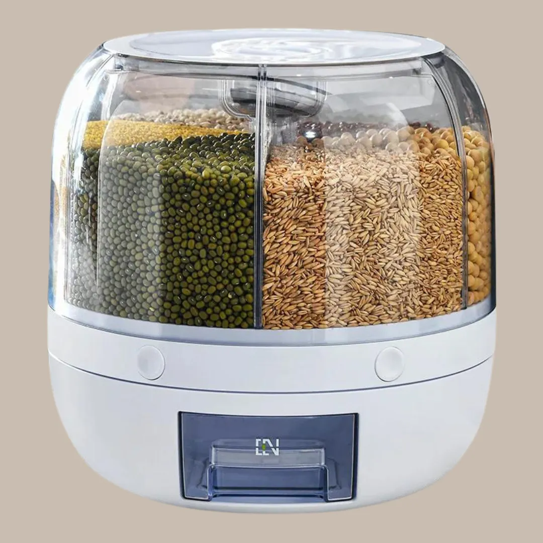 360° Rotating Rice & Cereal Dispenser