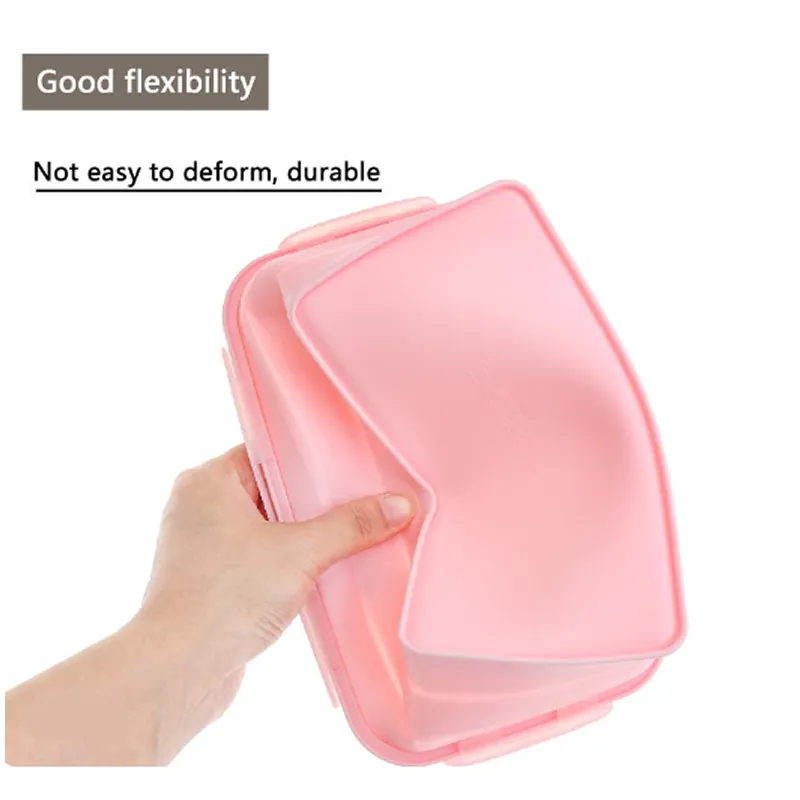 4 Piece Silicone Preservation Container Id-104