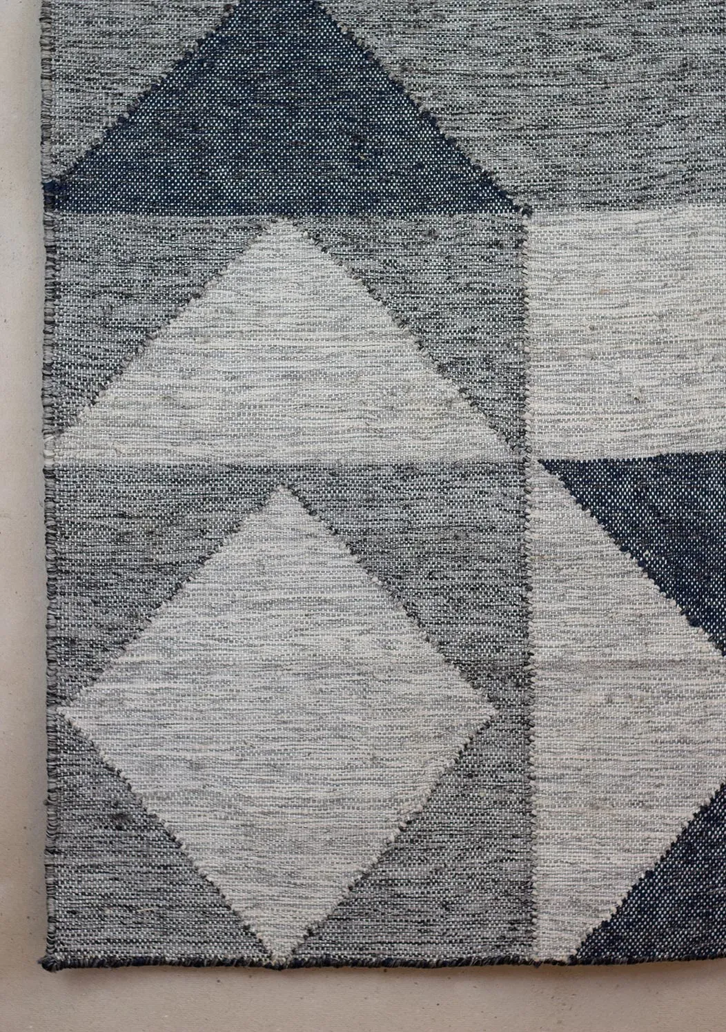 Abstract Flatweave Outdoor Rug