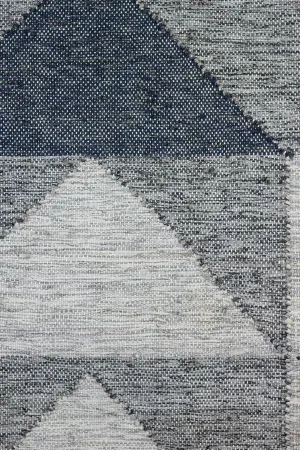 Abstract Flatweave Outdoor Rug