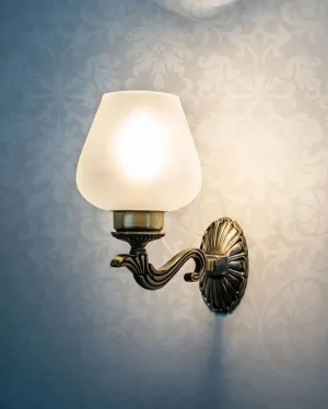 Allure Small Aluminum Single Wall Sconce | 8 x5 x 9 inches