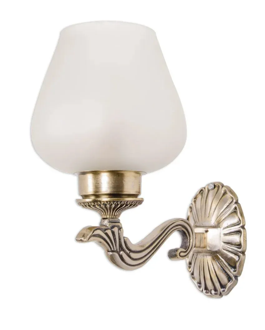 Allure Small Aluminum Single Wall Sconce | 8 x5 x 9 inches
