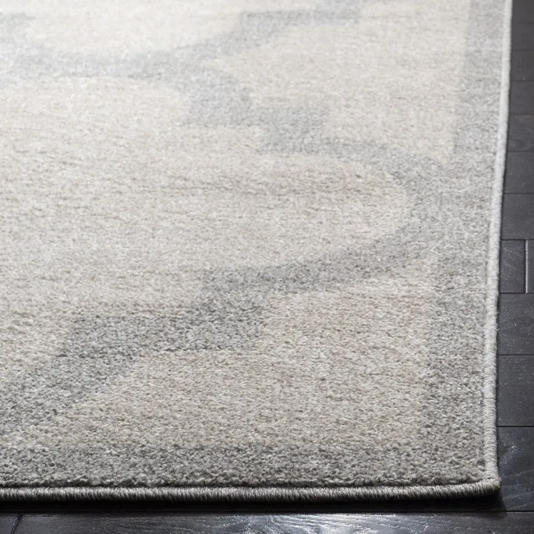 Amherst 4' x 6' Indoor/Outdoor Woven Area Rug - Beige/Light Gray