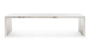 Ares - Ares Coffee Table, White Marble