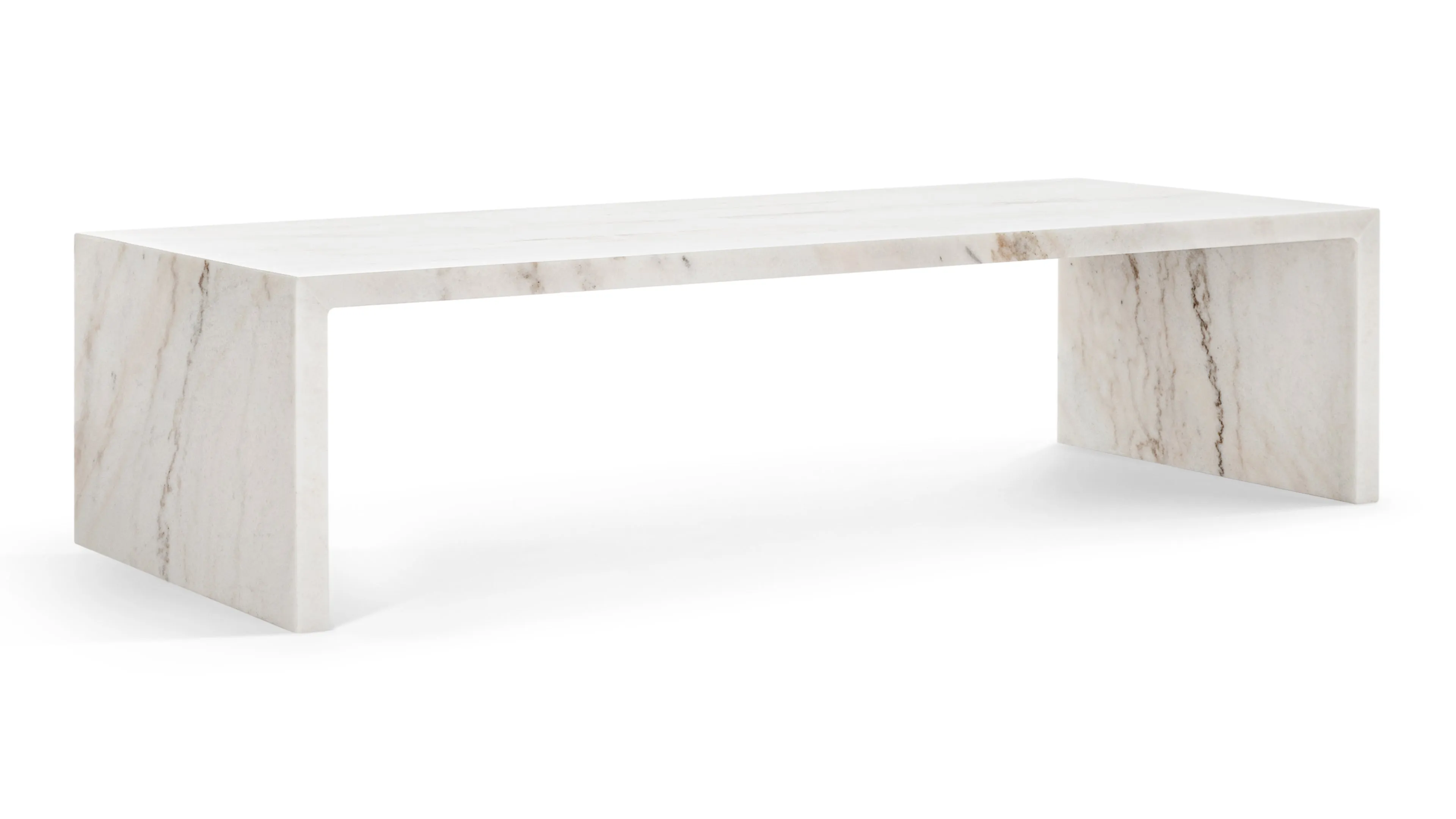 Ares - Ares Coffee Table, White Marble