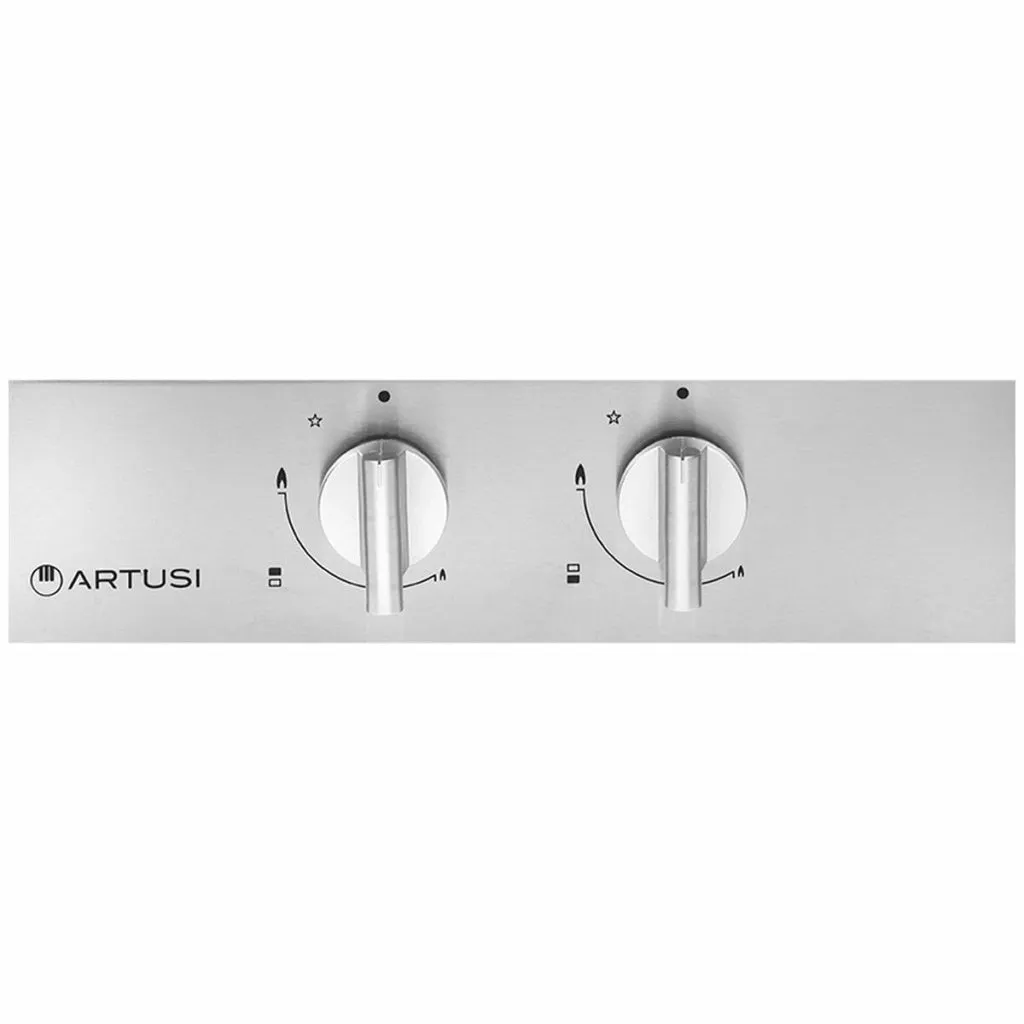 Artusi CAGH32X 30cm Stainless Steel Domino Gas Cooktop