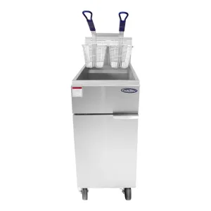Atosa ATFS-40-NG Natural Gas Floor Fryer 40 lb.