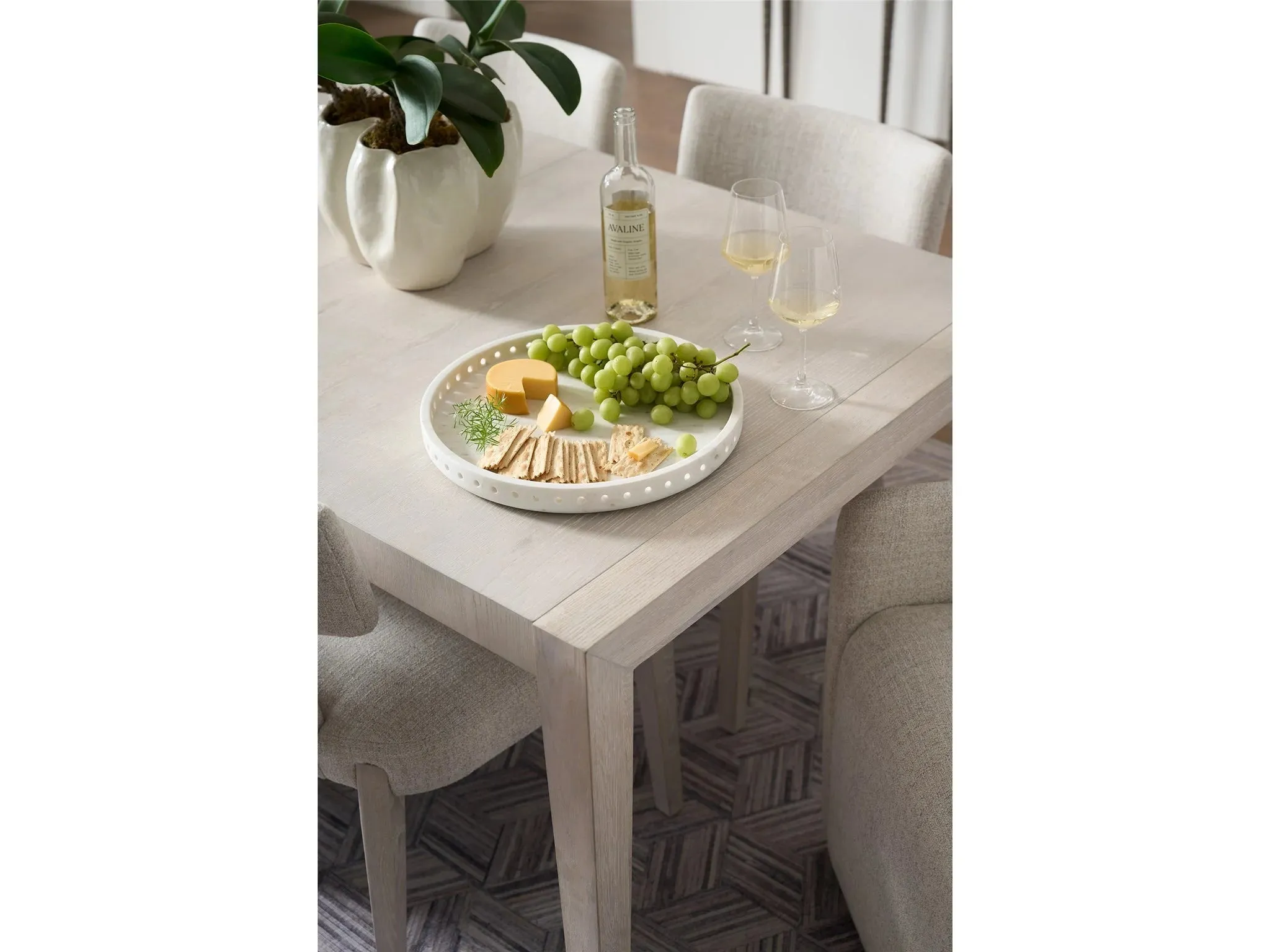 Avaline Dining Table - White Oak