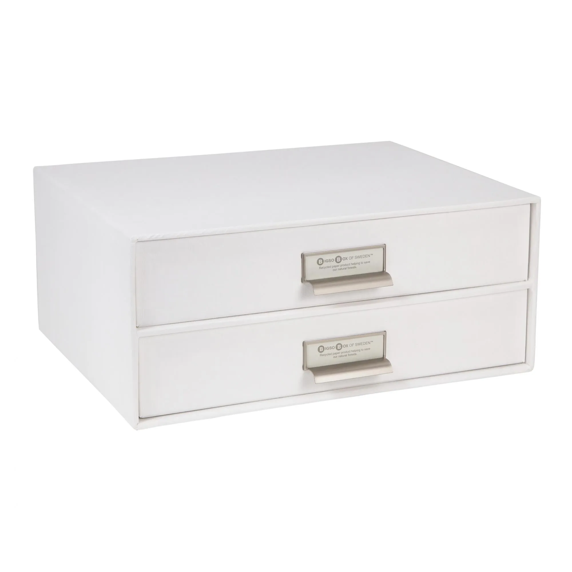 Birger 2 Drawer- White