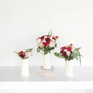 Blush Butterfly Flower Centerpieces