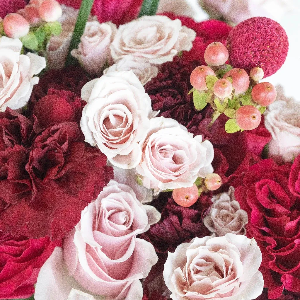Blush Butterfly Flower Centerpieces