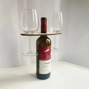 Bottle And Glass Holder