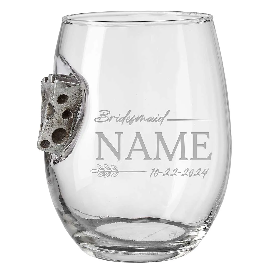 Bridesmaid Wine Glasses