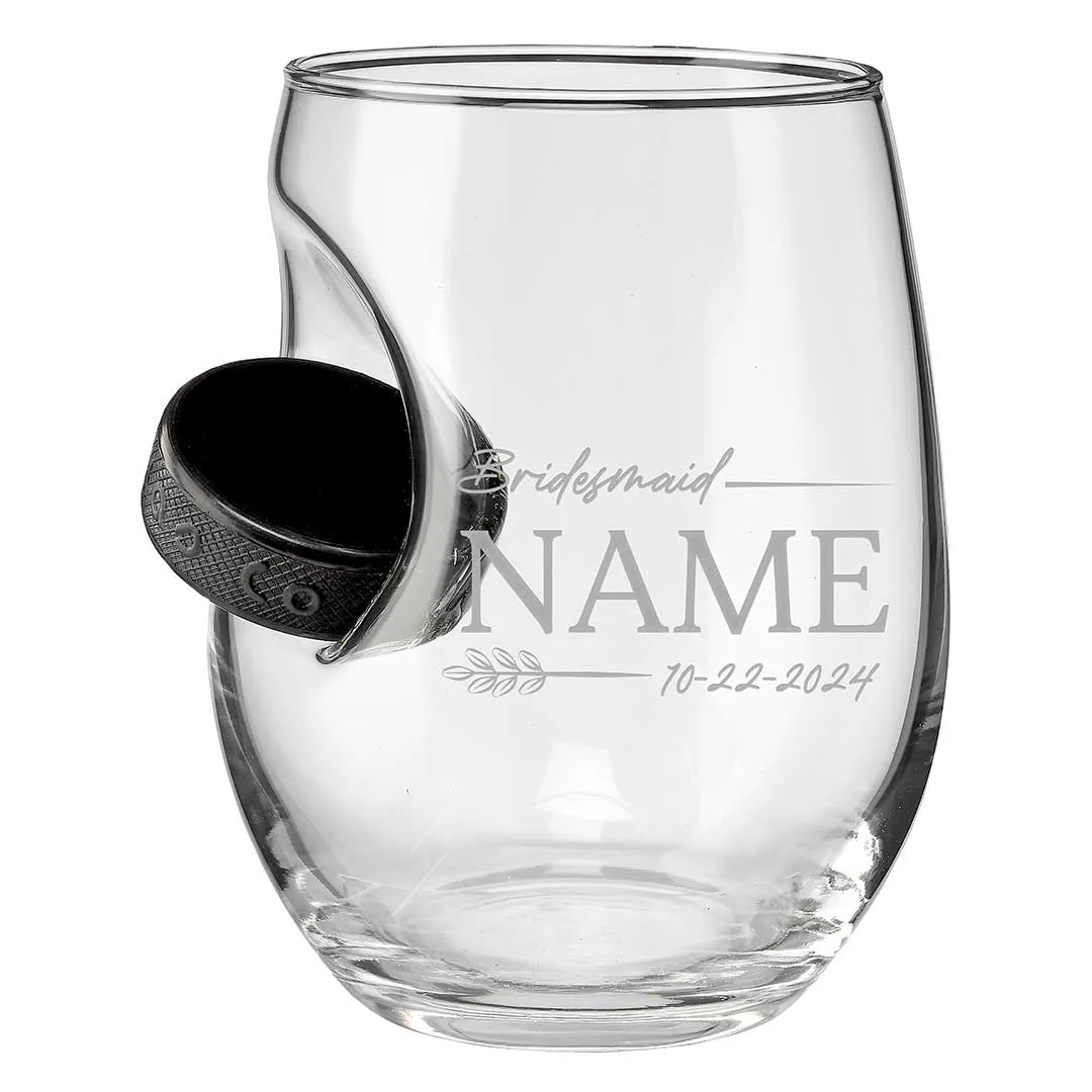 Bridesmaid Wine Glasses