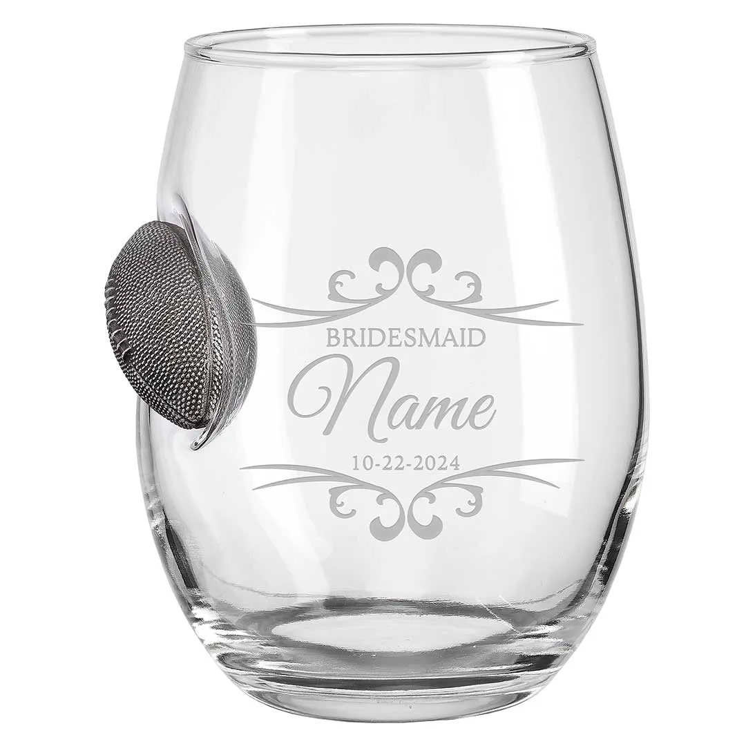 Bridesmaid Wine Glasses