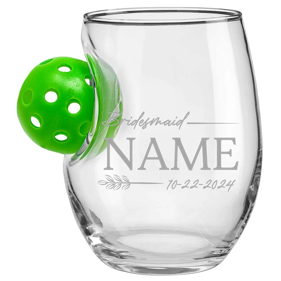 Bridesmaid Wine Glasses