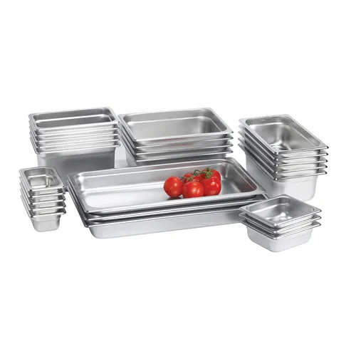 Browne 22164 1/6-Size Steam Table Pan 4 inch Deep, 22 Gauge NSF | Denson CFE