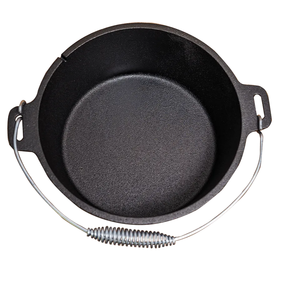 Cast Iron Dutch Oven & Skillet 4.5qt by Flaming Coals