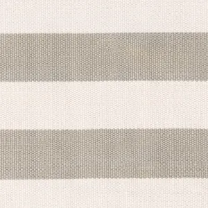 Catamaran Stripe Platinum/Ivory Handwoven Indoor/Outdoor Rug Swatch