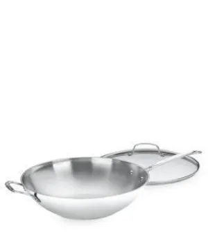 CCCS 14" Stir Fry Pan w/Lid