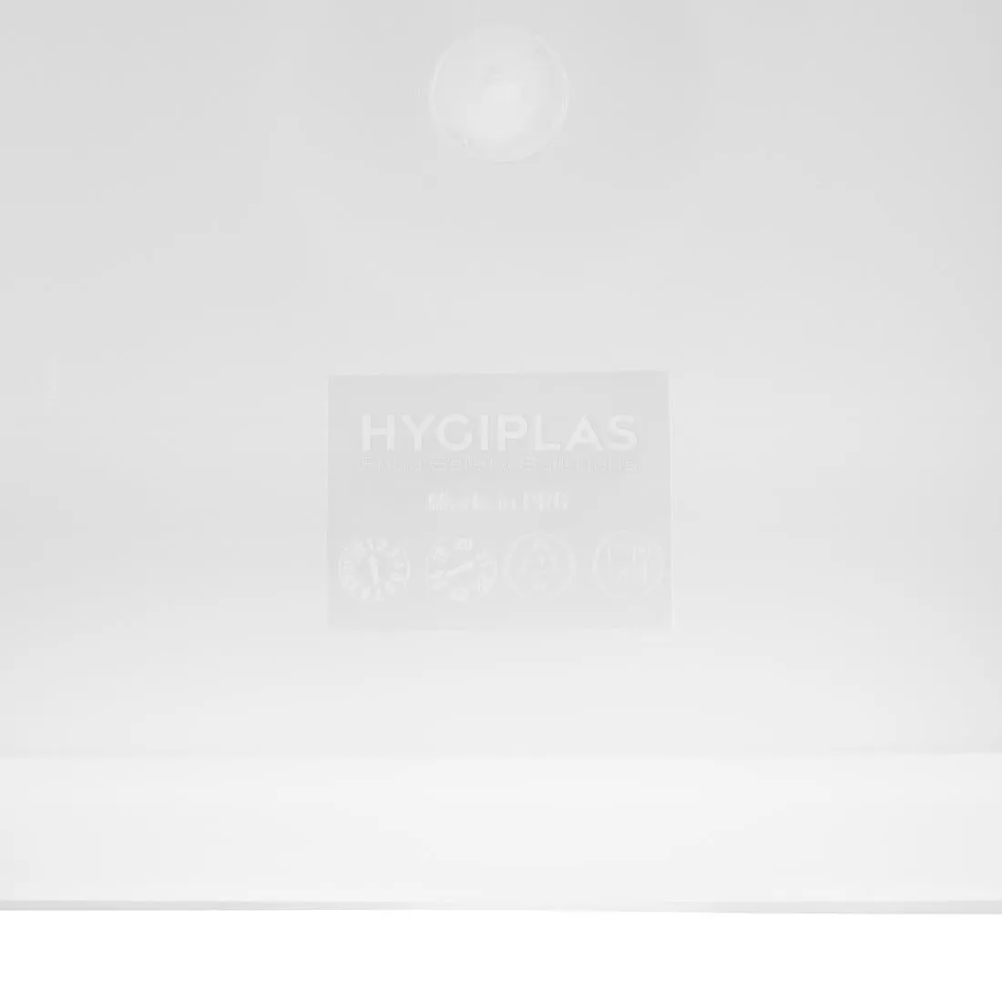 CF051 Vogue Square Food Storage Container Lid White Large
