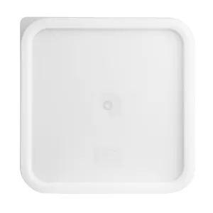 CF051 Vogue Square Food Storage Container Lid White Large