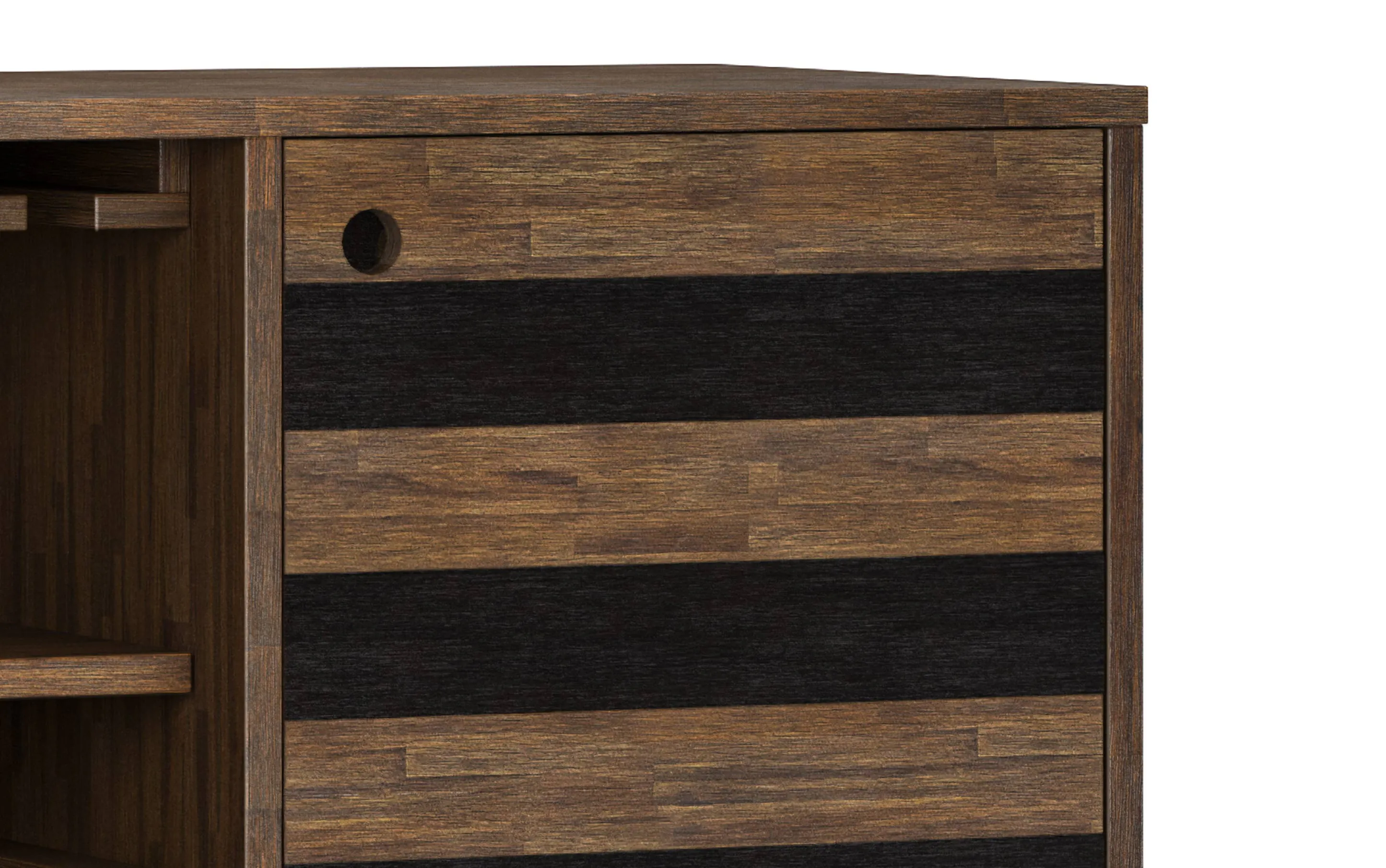 Clarkson Wine Cabinet in Acacia