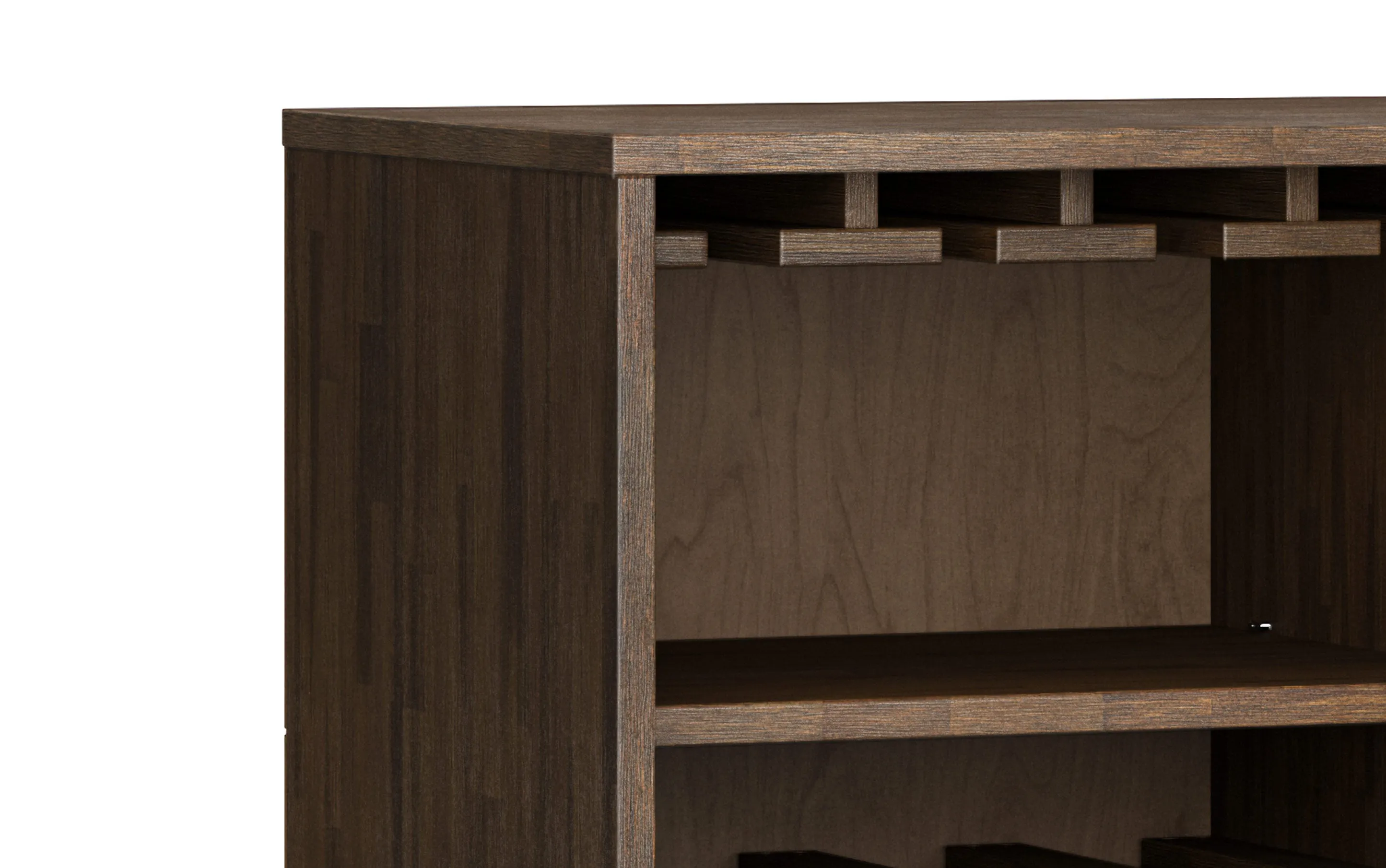 Clarkson Wine Cabinet in Acacia