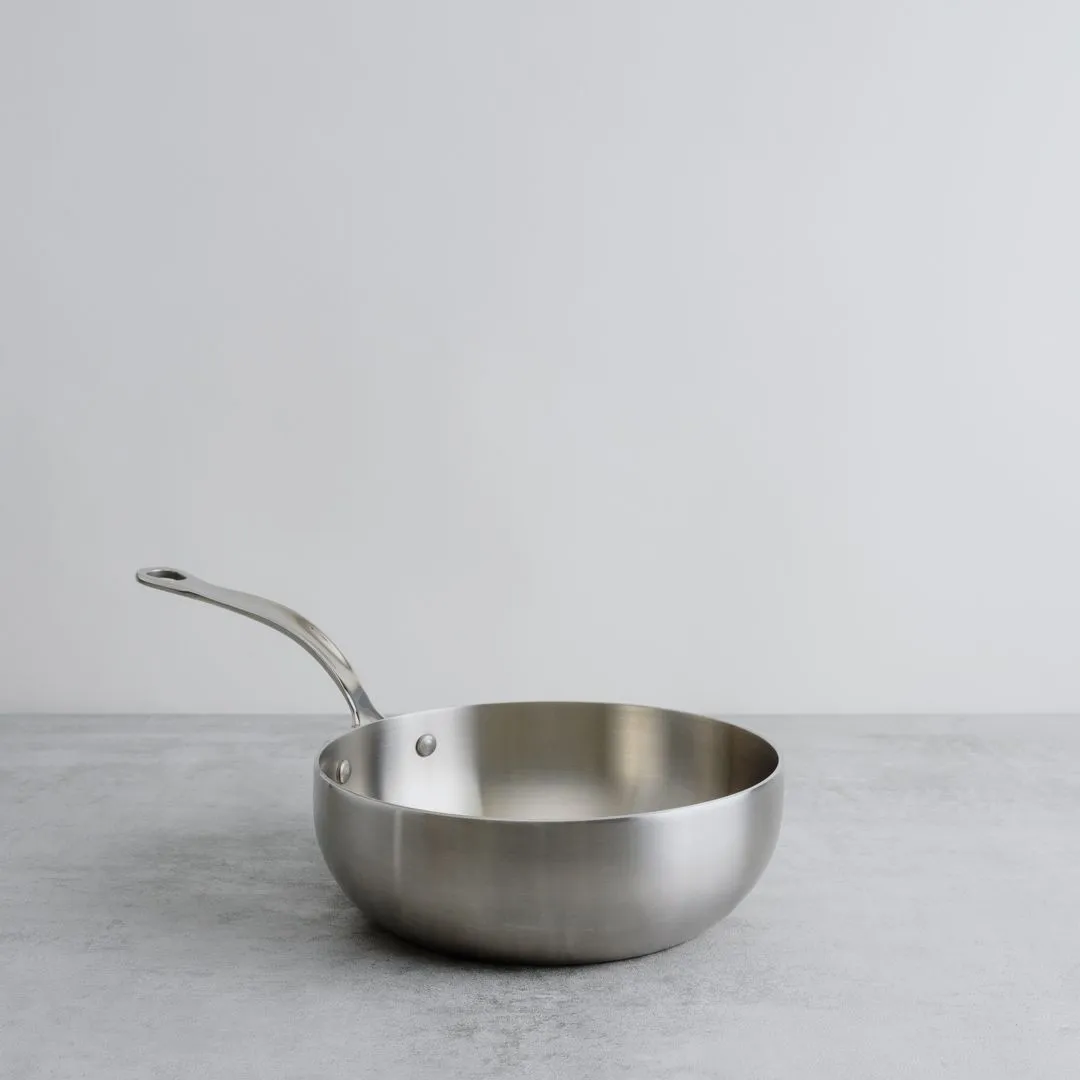Classic 20cm Stainless Steel Tri-Ply Chefs Pan
