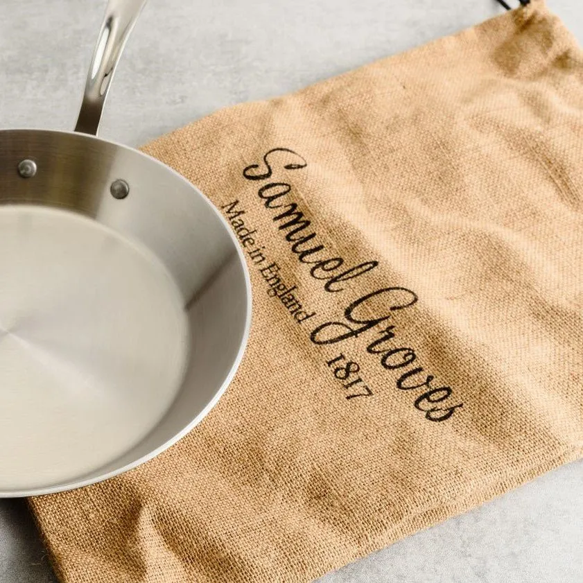 Classic 20cm Stainless Steel Tri-Ply Chefs Pan