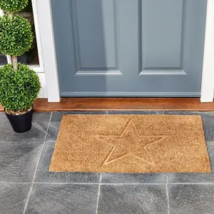 Coir Door Mat Star Struck 45 x 75cm